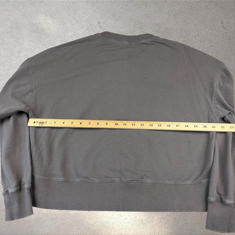 Vuori Laguna Henley Shirt Sweatshirt In Cocoa Sz M Organic Cotton - Picture 8 of 8